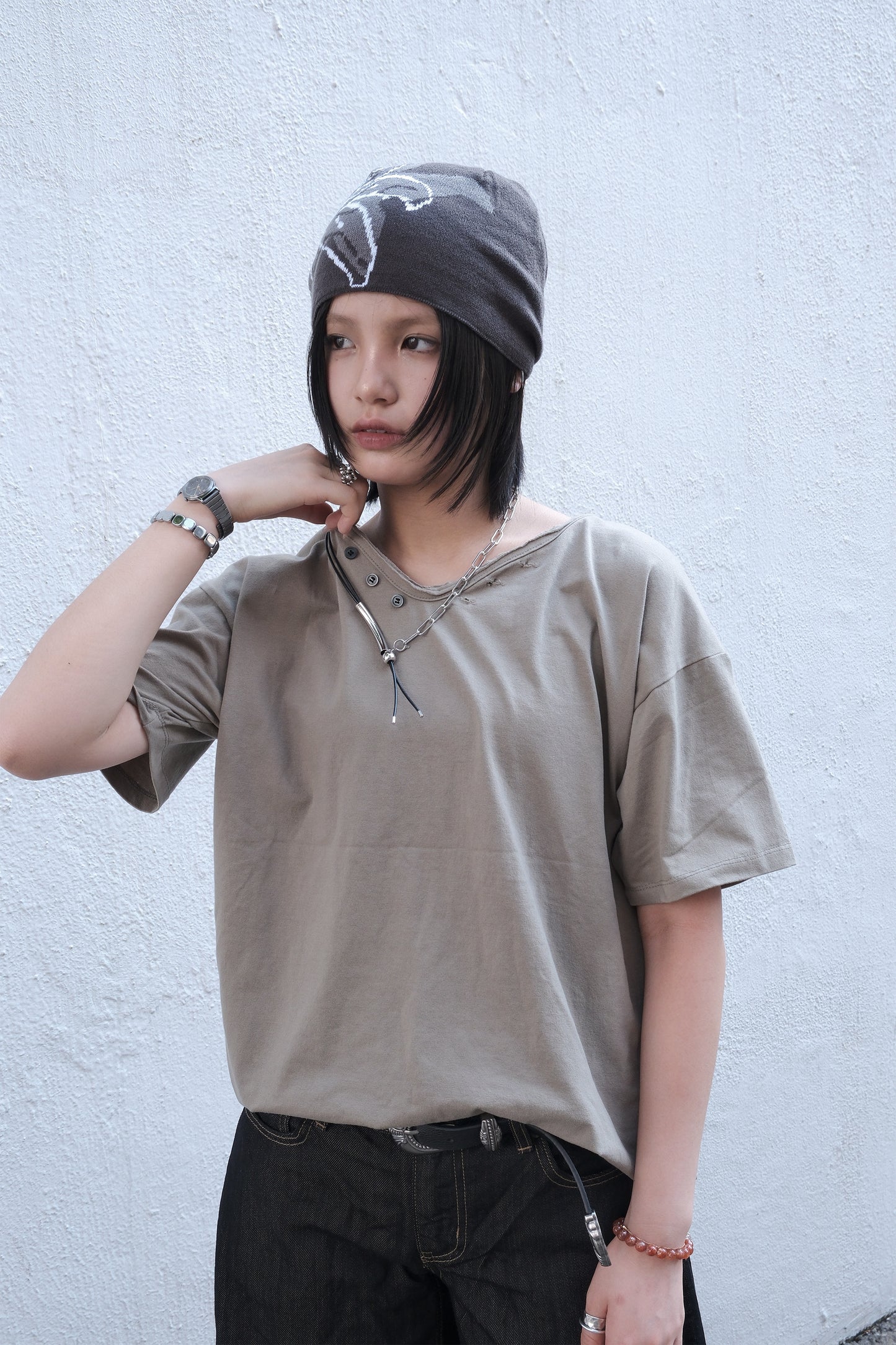 Night Jacquard Beanie (unisex)