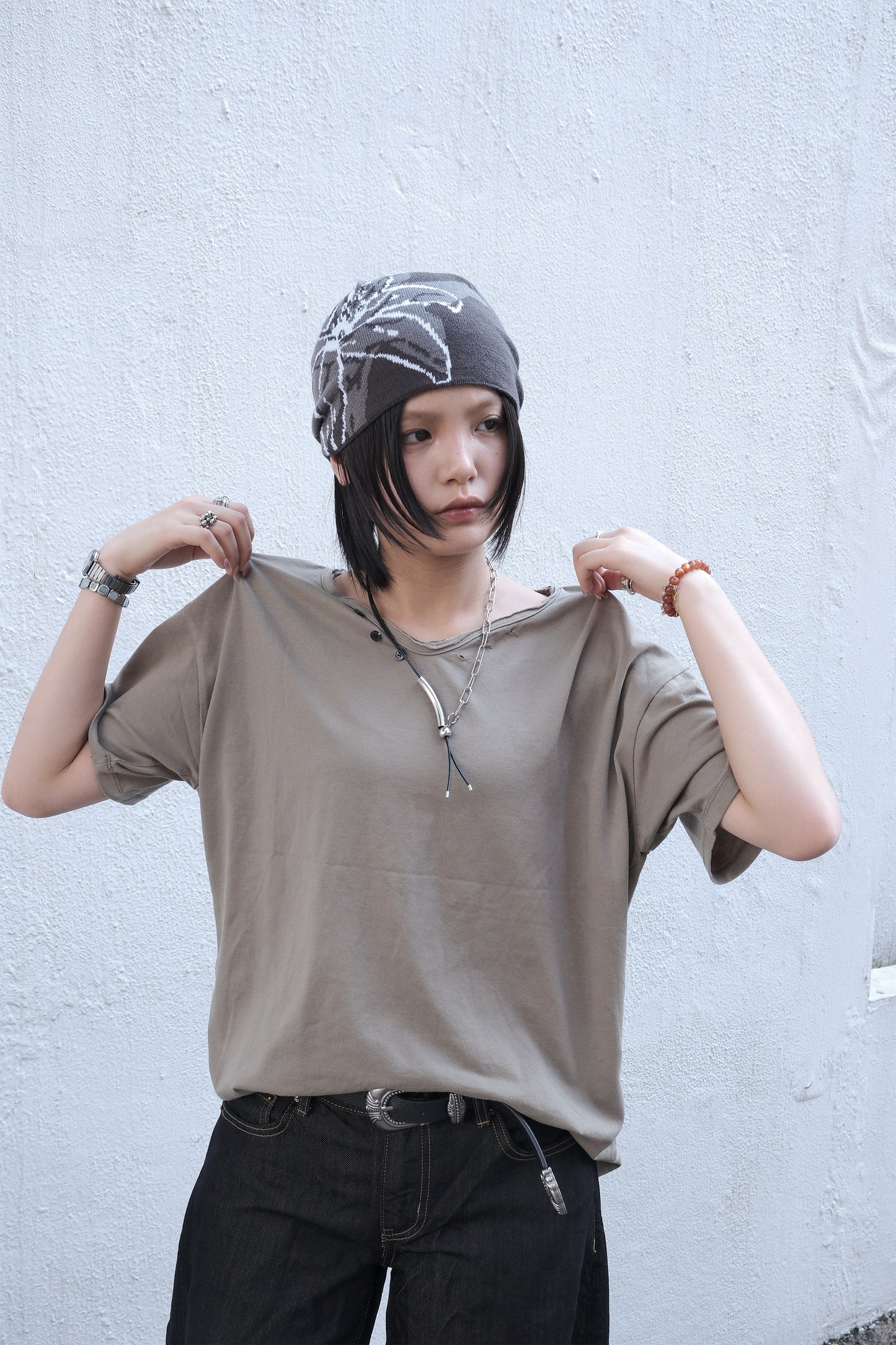 Night Jacquard Beanie (unisex)
