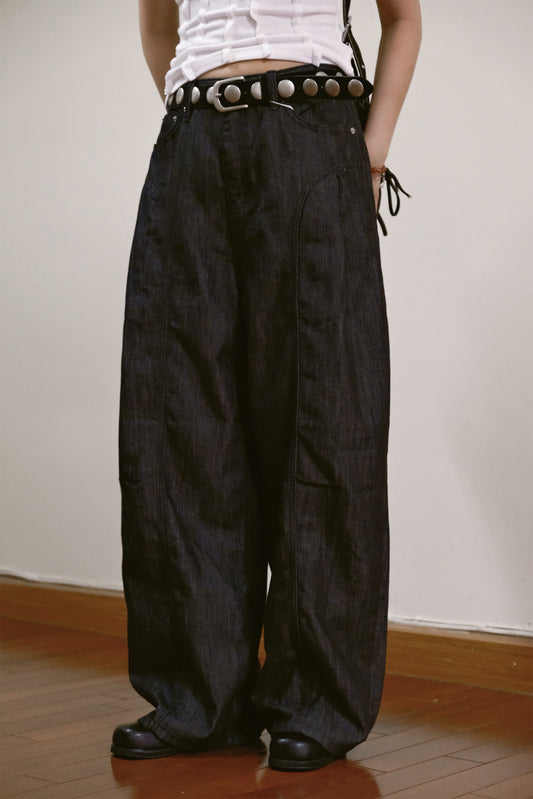 【Premium】Airy Dart Raw Denim