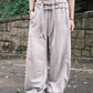 Belted Sweat Pants (3colors)