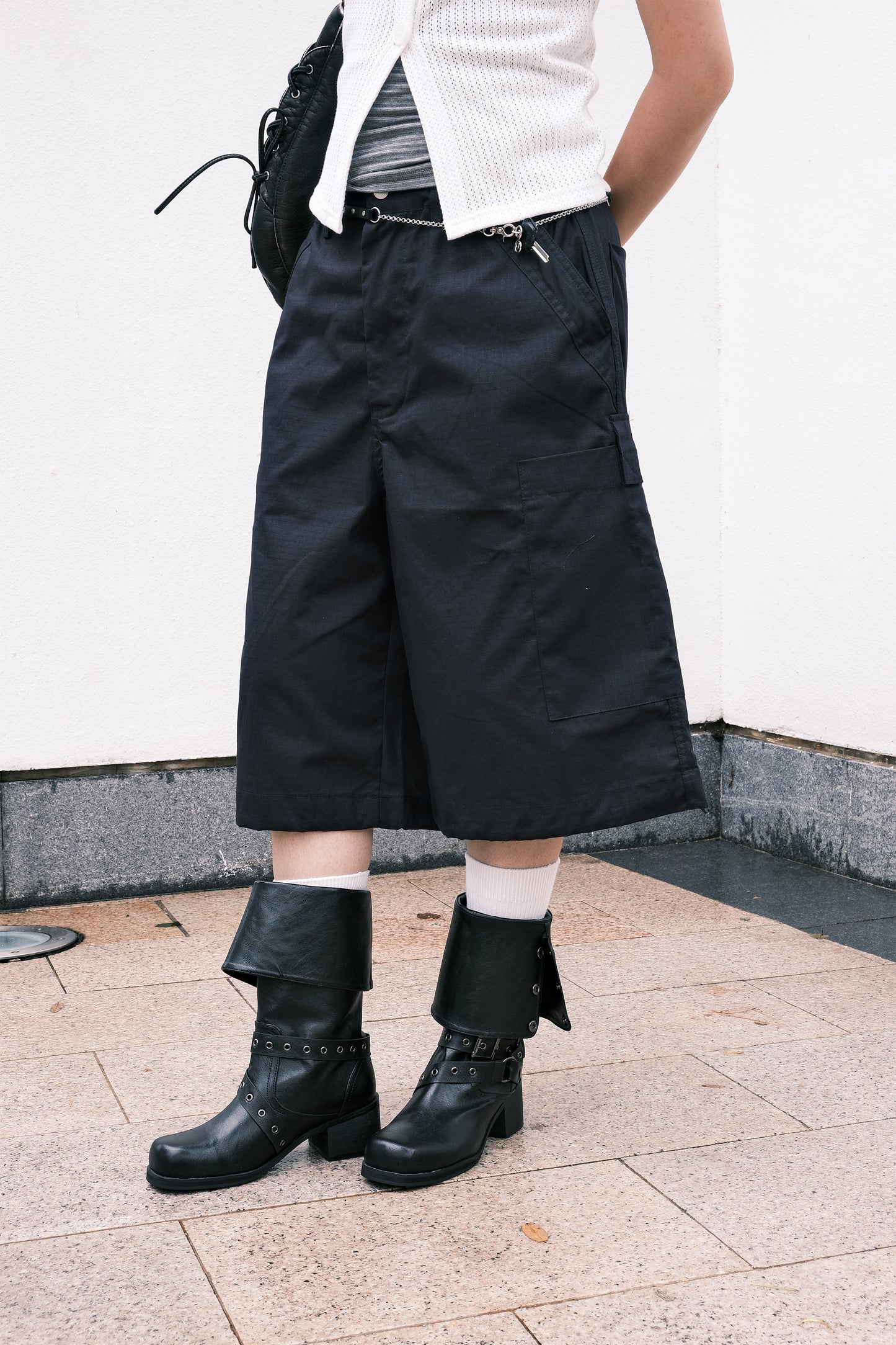 Two-Way Buckle Boots