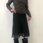 Alexa Mock Neck JK (charcoal)