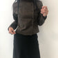 Alexa Mock Neck JK (charcoal)