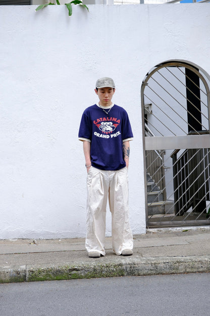 Ringer Badge Tee