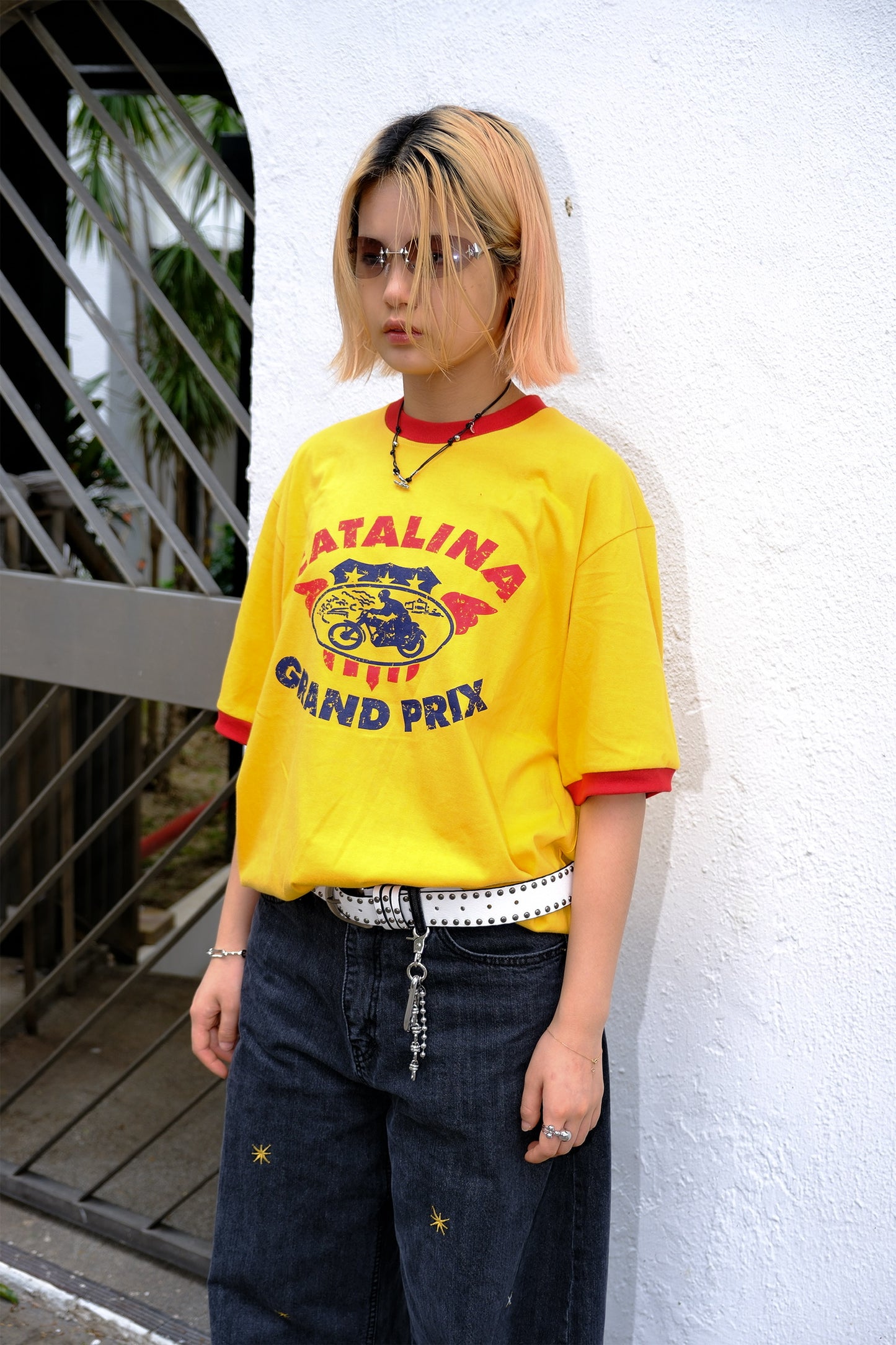 Ringer Badge Tee
