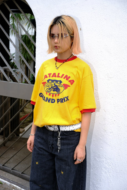 Ringer Badge Tee