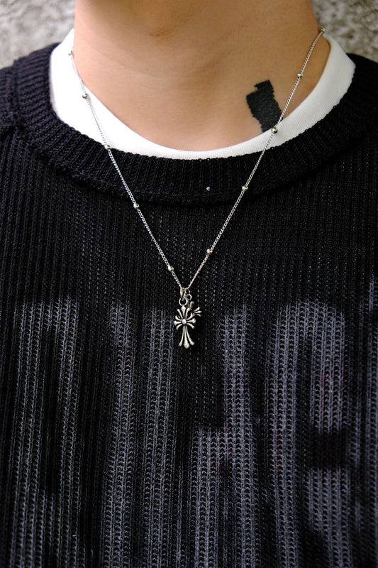 [Unisex] Double Cross Necklace