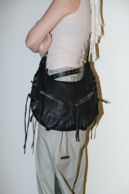 Mary Tied Leather Bag