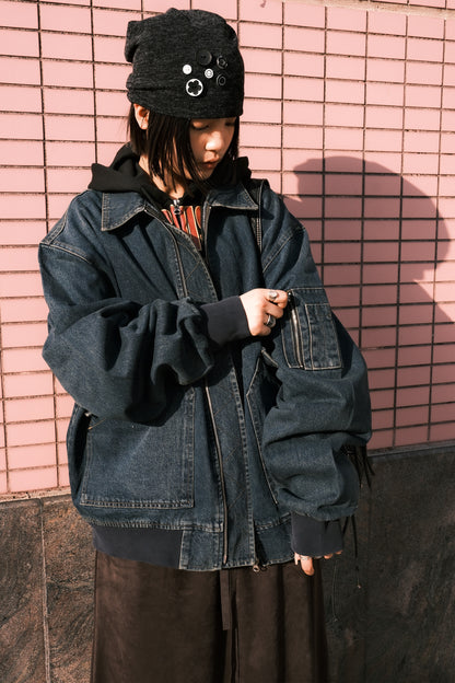 Denim MA-1 (blue)