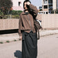 Stripe Maxi Wrap Skirt [FW]
