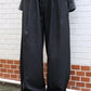 Leen Stripe Slack (deep grey)