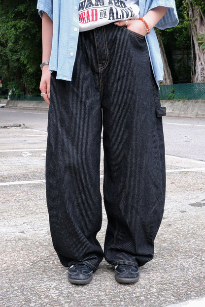 Striped Carpenter Jeans