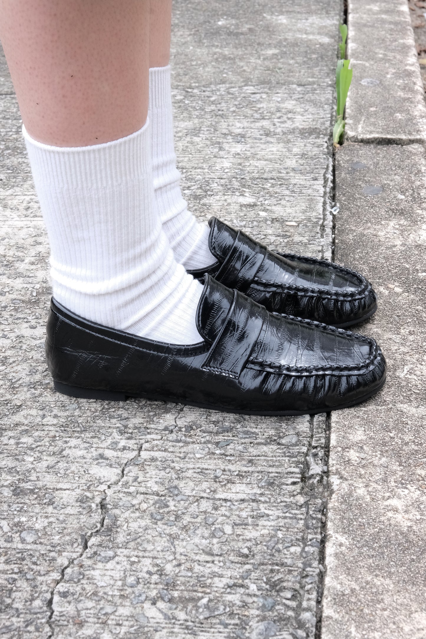 Pleated Loafer