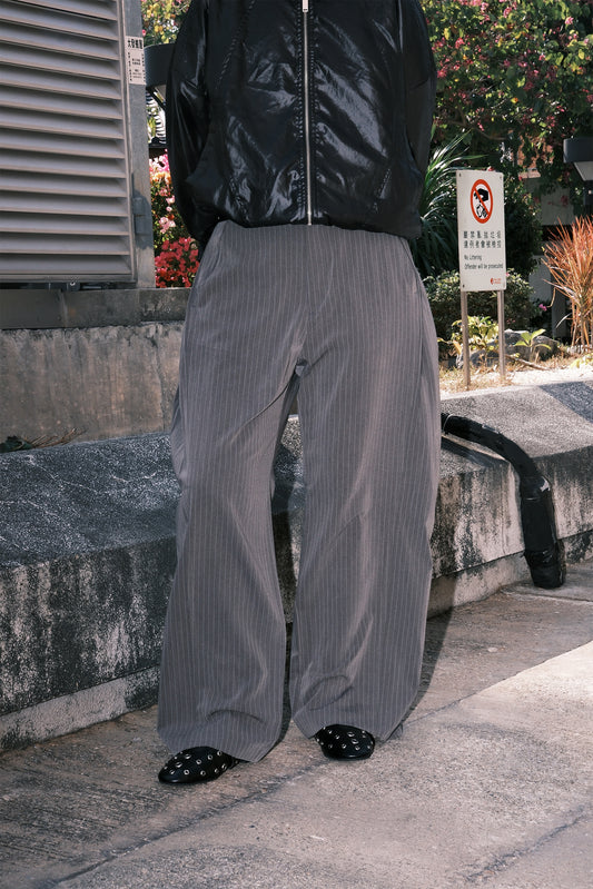 Barrel Striped Slack (2colors)