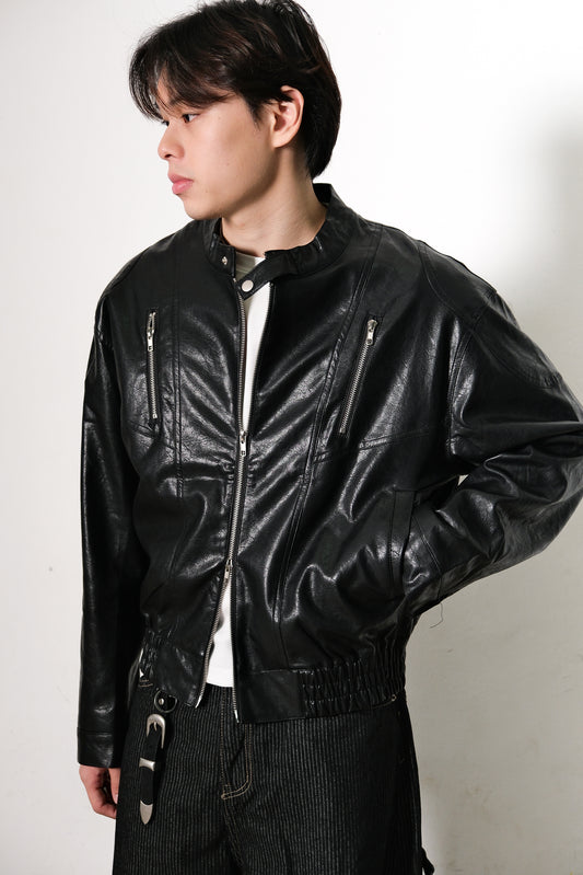 Motor Racing Leather Jacket