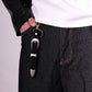 Suede Belt Keychain