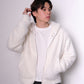 Furry Warmer Jacket (ivory)
