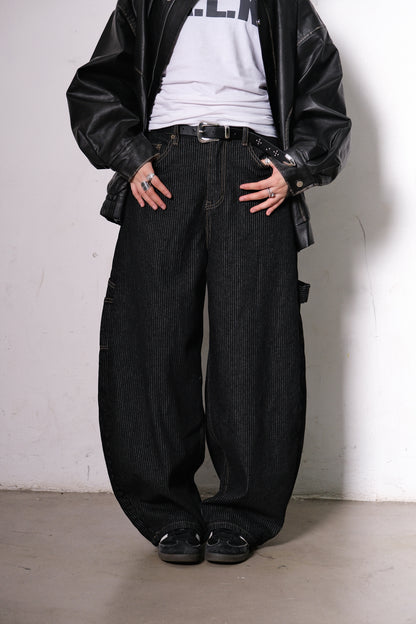Striped Carpenter Jeans