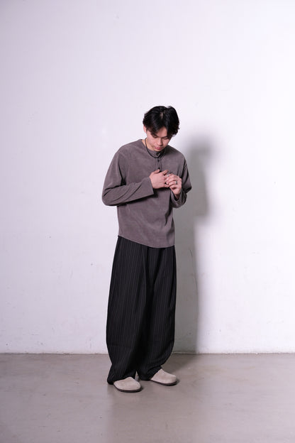 Bryn Washed Henley (5colors)