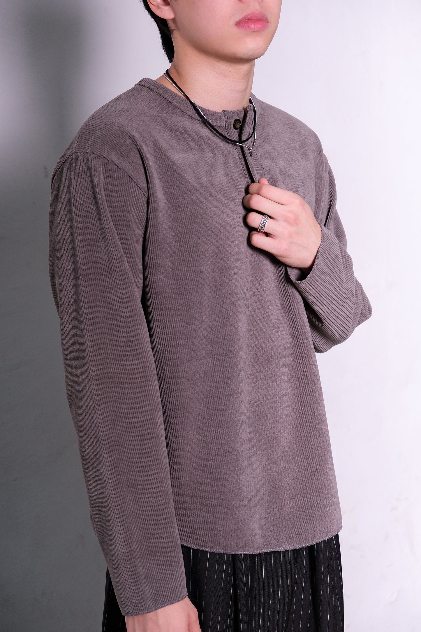 Bryn Washed Henley (5colors)