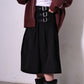 Belted Wrap Skirt (khaki)