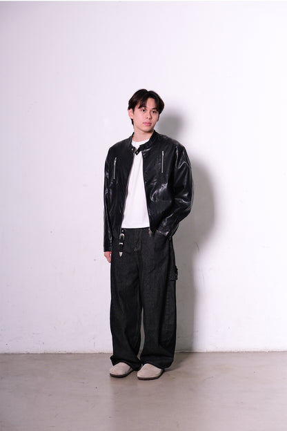 Motor Racing Leather Jacket