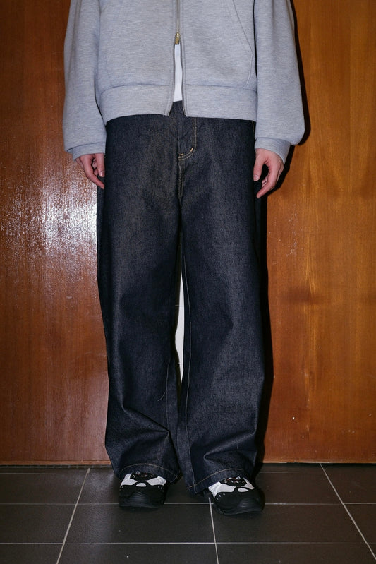 Hefty Raw Denim Pants