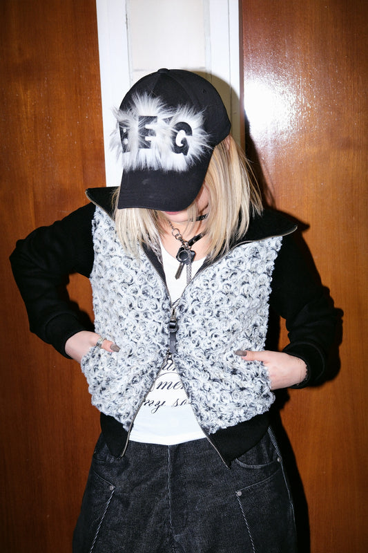 Rose Fur Jacket