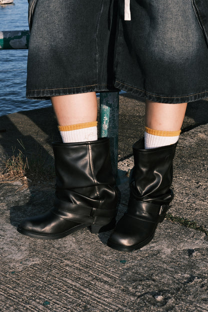 Metal Brush Boots