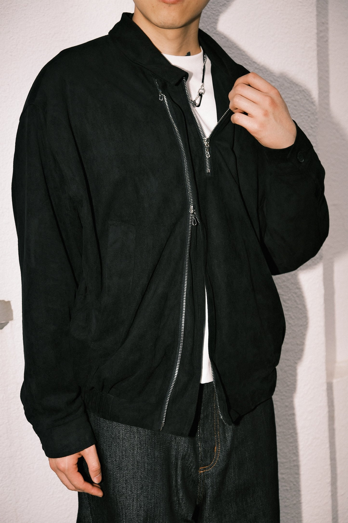 Soft Suede Jacket (Brown)