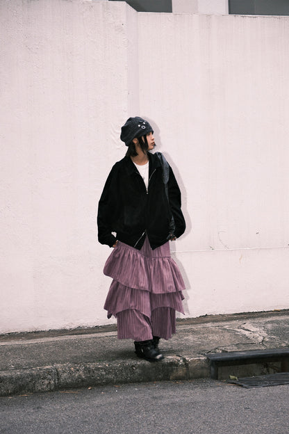 Casey Layered Skirt (Purple)