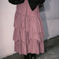 Casey Layered Skirt (Sand)