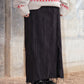 Striped Distressed Skirt