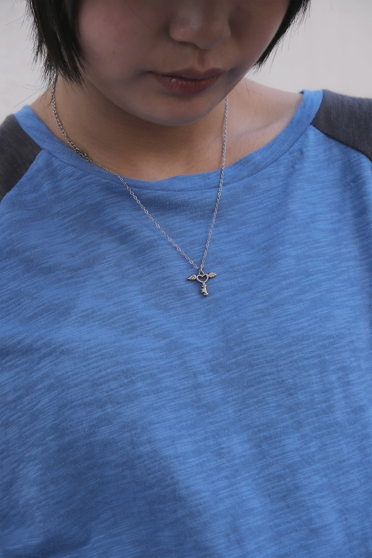Heart Key Necklace