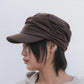 Shirring Newsboy Cap (3colors)
