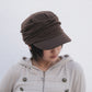 Shirring Newsboy Cap (3colors)