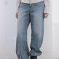 Linen Curved Jeans