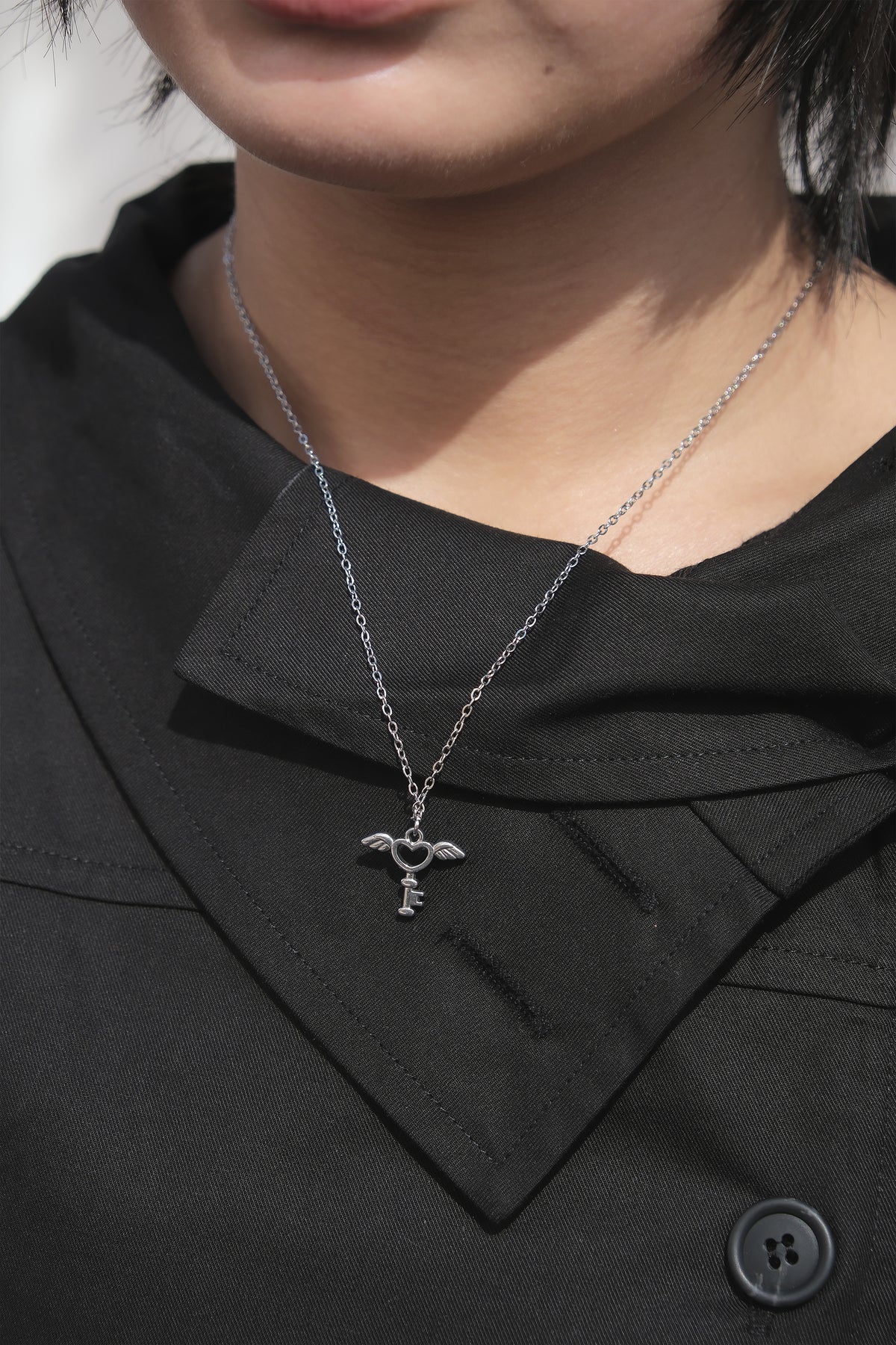 Heart Key Necklace