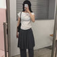 Round Neck Eyelet Top (4 colors)