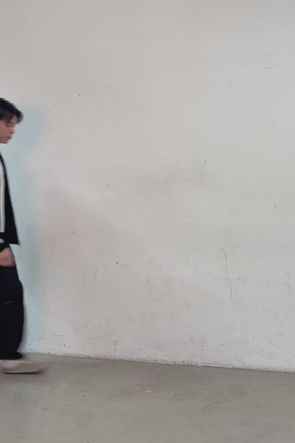 Fur Track Knit Jacket (black)