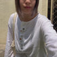 Garden Button LS (ivory)