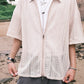 Lace Zipper Shirt