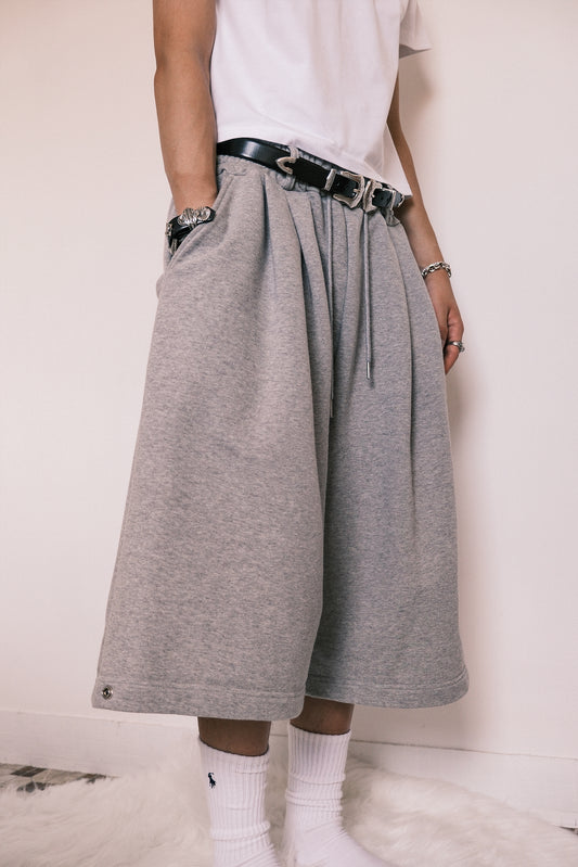Belt Loop Sweat Shorts
