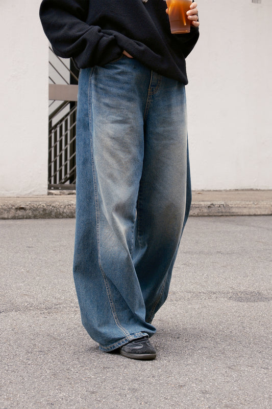 【Premium】Airy Denim (ash blue)