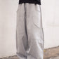 Curved Pocket Sweat Pants (4colors)