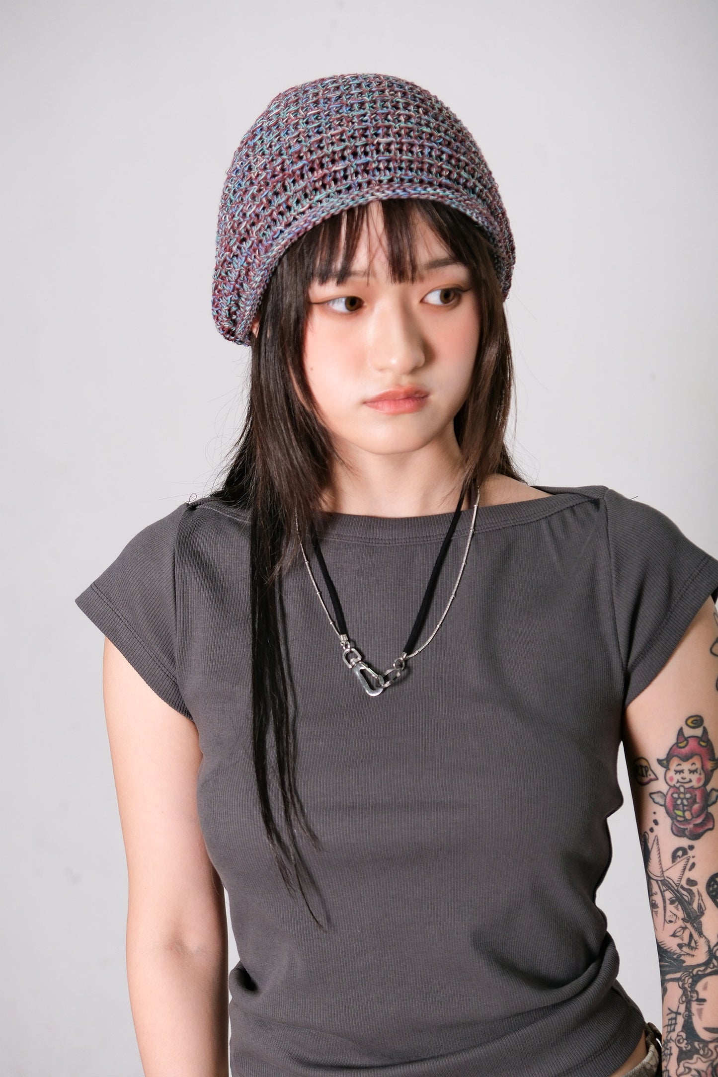 [Unisex] Suede Layered Necklace