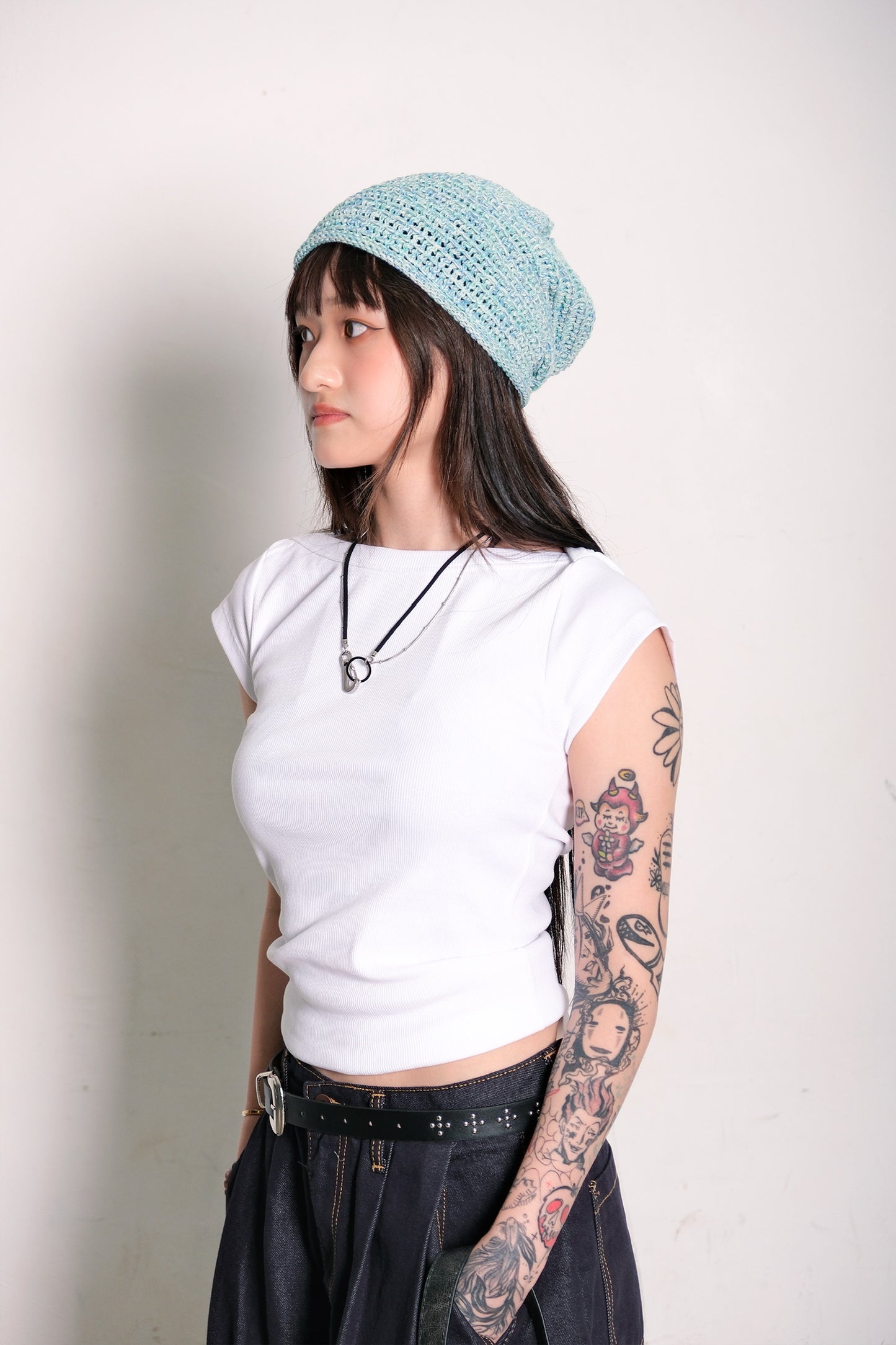 [Unisex] Suede Layered Necklace