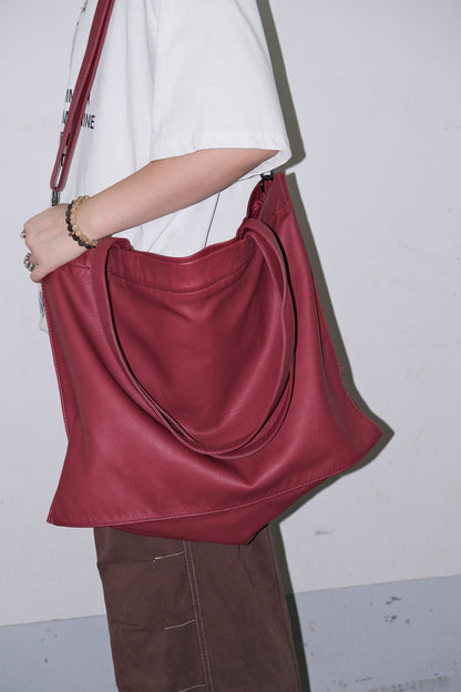 2Way Volume Leather Bag