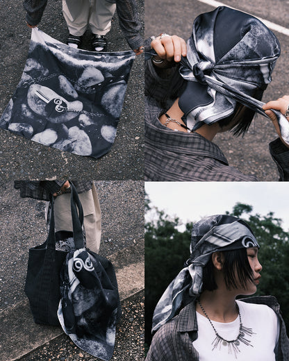 Starry Key Printed Scarf