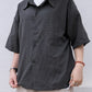 Kaji Checker Shirt (navy)
